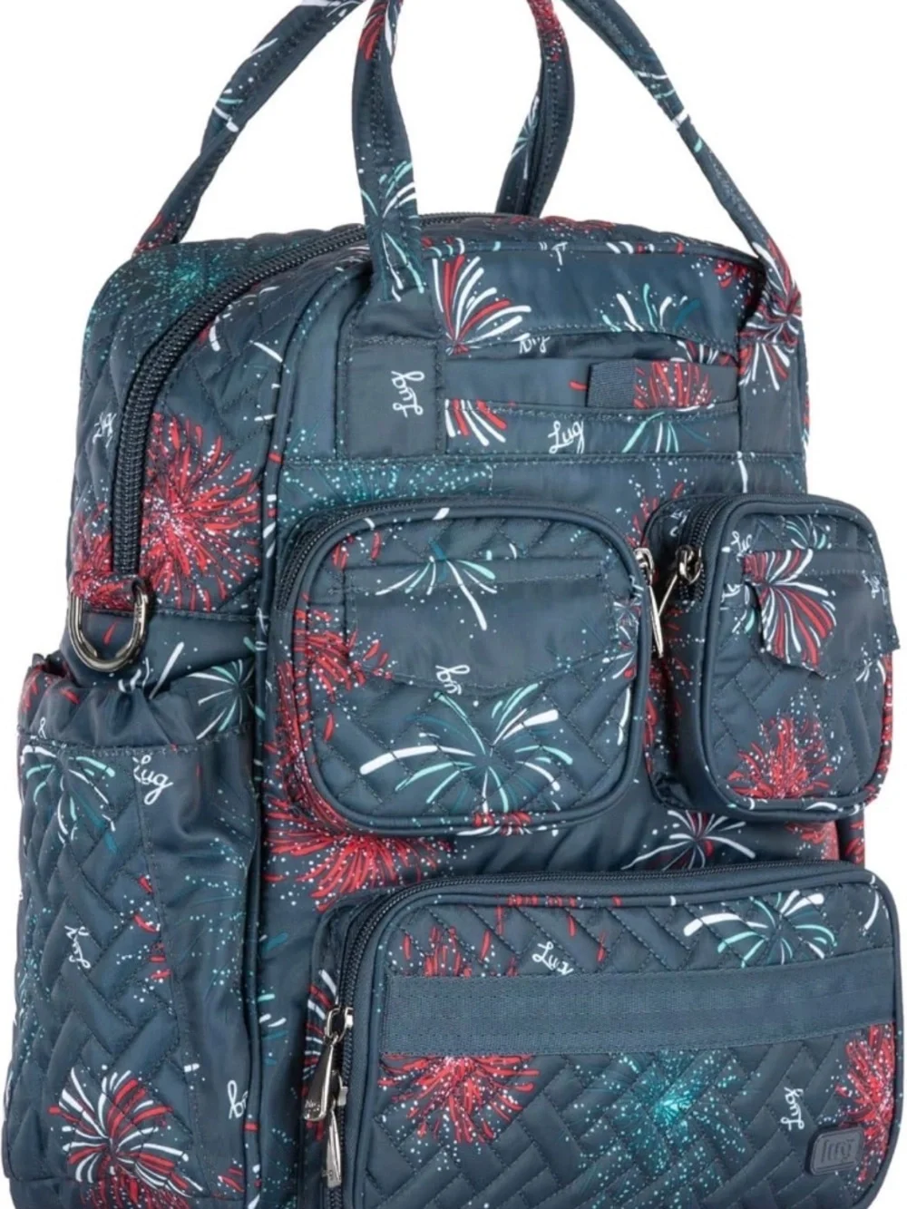 Lug Mini Puddle Jumper Firework Navy Tote - Picture 9 of 12